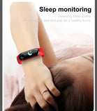 New Smart Bracelet Blood Pressure Heart Rate Monitor Color OLED Blood Oxygen Watch Fitness Tracker smart Band Remote photography