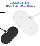 2in1 10W Universal Wireless Charger Pad for Smartphone