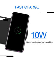 2in1 10W Universal Wireless Charger Pad for Smartphone