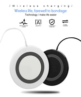 Ultra-thin Qi Universal Wireless Charger Pad For Smartphone