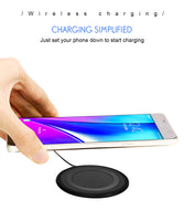 Ultra-thin Qi Universal Wireless Charger Pad For Smartphone