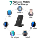 Universal Wireless Charger Stand QI Induction Charging Holder For Smartphone