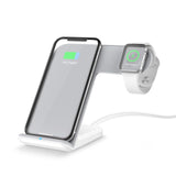 Portefeuille 2W 7.5W Qi Universal Wireless Fast Charger Holder Stand for Apple Watch 2 3 iPhone Samsung Induction Charging5W 10W