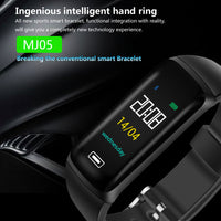 Smart Band Fitness Tracker Blood Pressure Heart Rate Monitor Smartband Waterproof IP67 Pedometer Multi Sports Mode Men Women