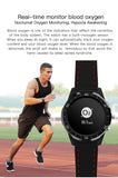 Smart Wristband Measure Blood Oxygen Pressure HRV Heart Rate Smart Watch Sport Waterproof Activity Tracker Band