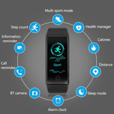 Smart Wristband Heart Rate Monitor Blood Pressure Band Pedometer Activity Fitness Tracker Sleep Monitor Sport Bracelet