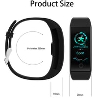 Smart Wristband Heart Rate Monitor Blood Pressure Band Pedometer Activity Fitness Tracker Sleep Monitor Sport Bracelet