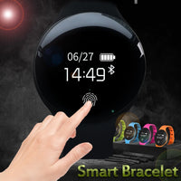 Men Smart Wristband Bracelet Band Women Fitness Tracker Watch Smartband Activity Watch For IOS Android Reloj Digital Smartwatch