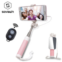 Baton à selfie mini telecommande compatible iPhone et Android