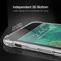 Case For iPhone X 6 7 8 Plus Phone Case For iPhone XS Max XR 5S 5 SE 7 Clear Shockproof Soft Silicone Transparent Cases