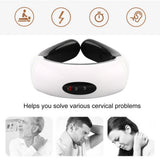 New Magnetic Therapy Neck Massager Cervical Vertebra Physiotherapeutic Protection Spontaneous Heating Belt Body Massager