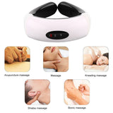 New Magnetic Therapy Neck Massager Cervical Vertebra Physiotherapeutic Protection Spontaneous Heating Belt Body Massager