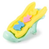 Dessin animé bébé bain éponge coussin bébé stand de douche support de baignoire éponge pad pour bébé nouveau-né