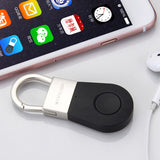 GPS Tracker Bluetooth Keychain Locator R2 Multifunction Anti-lost Alarm Smart Selfie Key Finder Child Pet Eldery Tracking Device