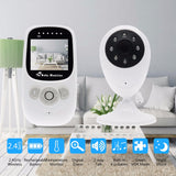 Color Video Wireless Baby Monitor Night Light Babyphone Security Camera 2 Way Talk Digital Zoom Music Temperature