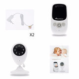 Color Video Wireless Baby Monitor Night Light Babyphone Security Camera 2 Way Talk Digital Zoom Music Temperature