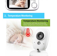 Wireless 3.2inch Baby Monitor Camera Nanny VOX Lullaby IR Night Vision vigilabebes Baby cam monitor bebes con camara babyphones