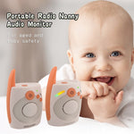 Portable Baby Intercom electronic nanny radios para bebe vigilancia para bebes vigila bebes babyphone audio Baby Monitor